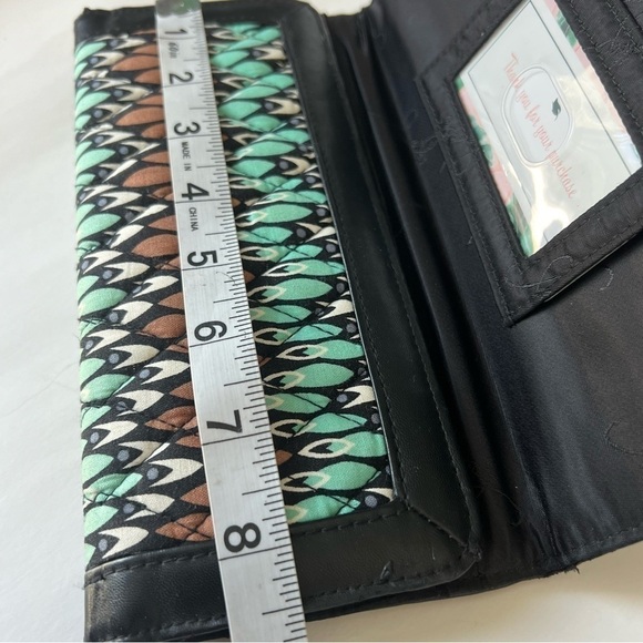 Vera Bradly Sierra Stream Trifold Wallet - Picture 6 of 11